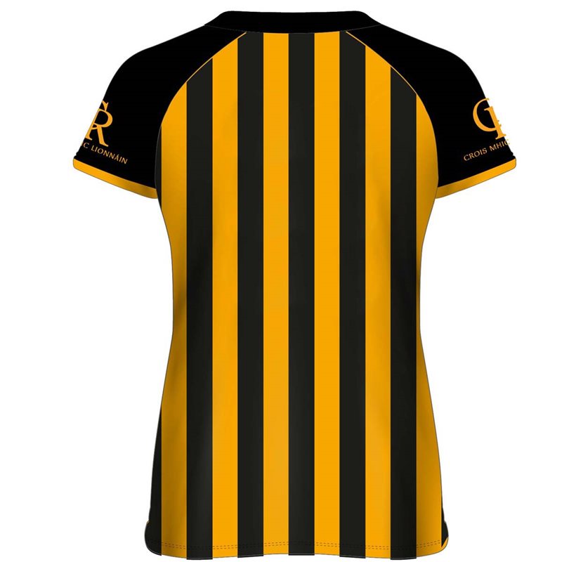 Mc Keever Crossmaglen Rangers Camogie KBRT Jersey - Womens - Black/Amber