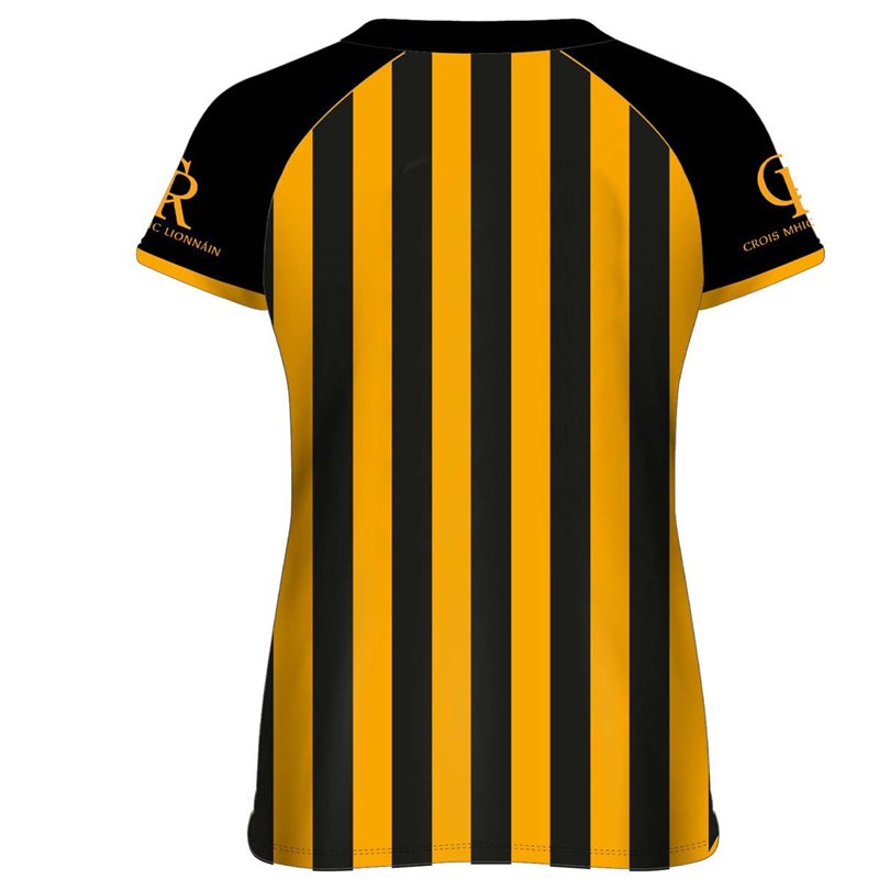 Mc Keever Crossmaglen Rangers LGFA KBRT Jersey - Womens - Black/Amber