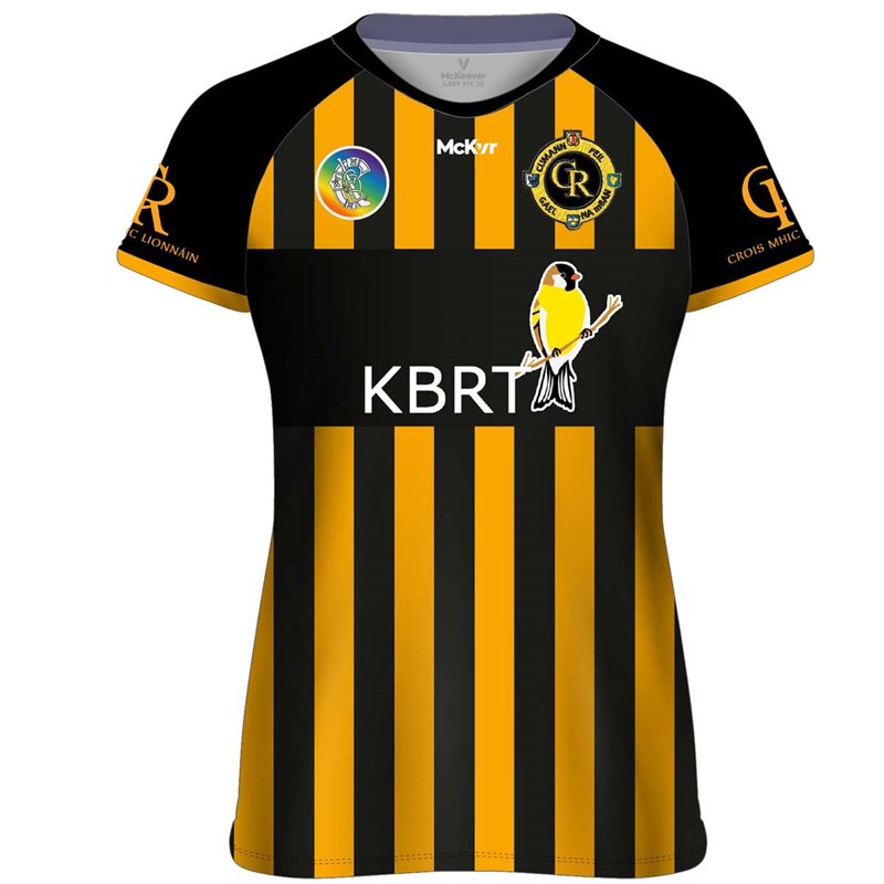 Mc Keever Crossmaglen Rangers Camogie KBRT Jersey - Girls - Black/Amber