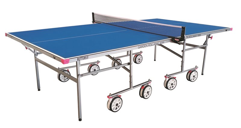 Butterfly Garden Rollaway 4000 Outdoor Table Tennis Table