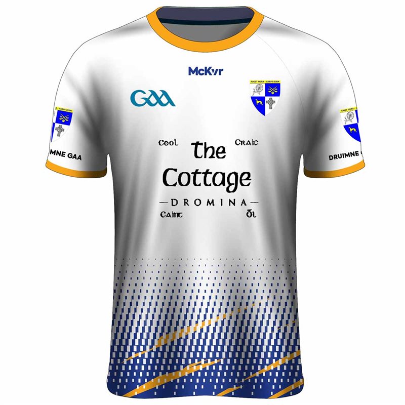 Mc Keever Dromina GAA Match Jersey - Youth - White