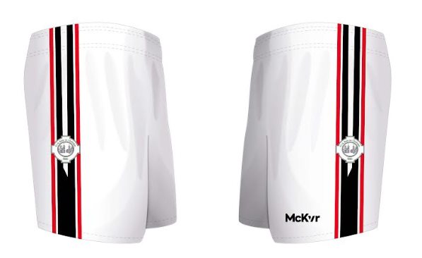 Mc Keever Ballincollig GAA Official Away Shorts - Adult - Red/Black