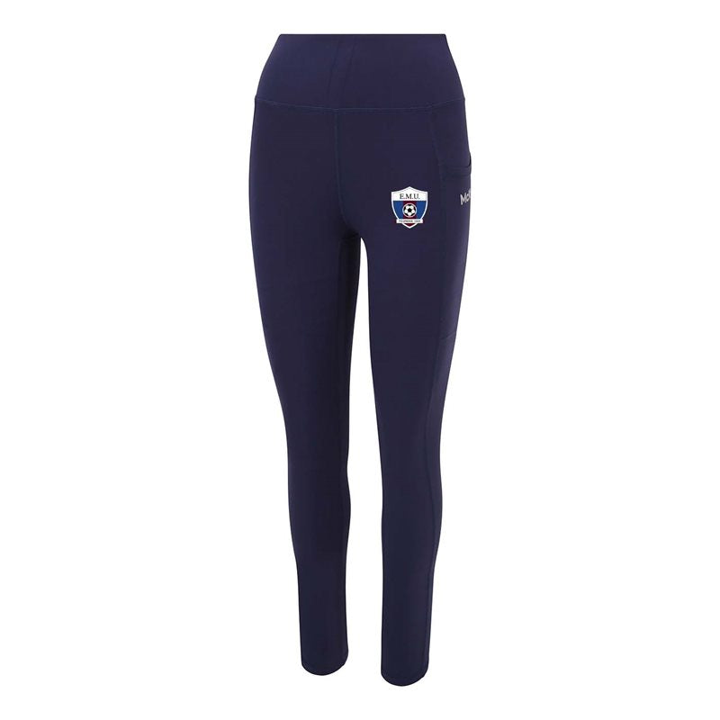 Mc Keever East Meath United FC Core 22 Pro Leggings - Womens - Navy