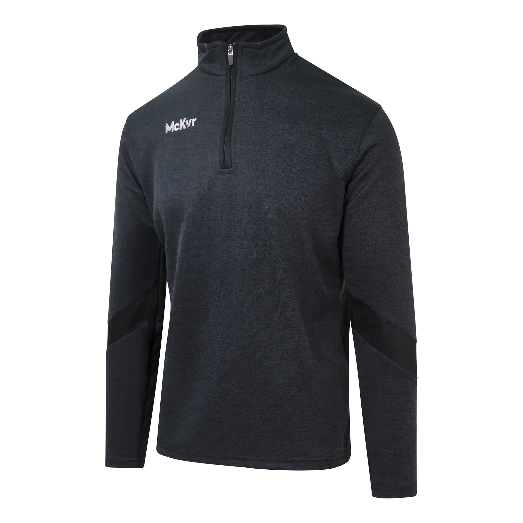 Mc Keever Core 22 1/4 Zip Top - Adult - Black