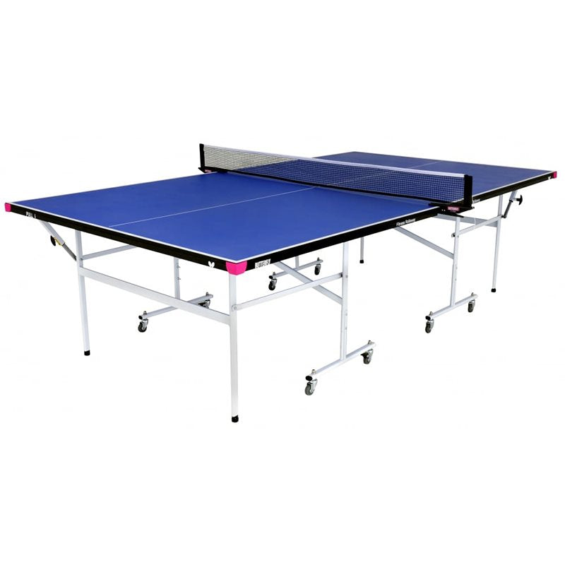 Butterfly Fitness Indoor Table Tennis Table - Blue/Silver