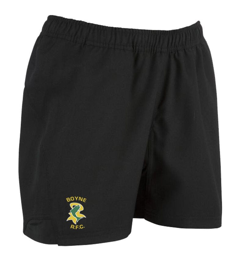 Mc Keever Boyne RFC Pro Rugby Short - Youth - Black