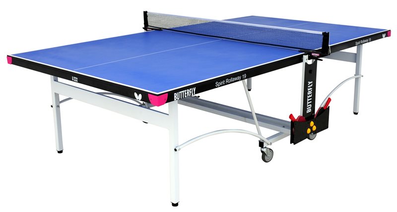 Butterfly Spirit 19 Rollaway Table Tennis Table - Blue