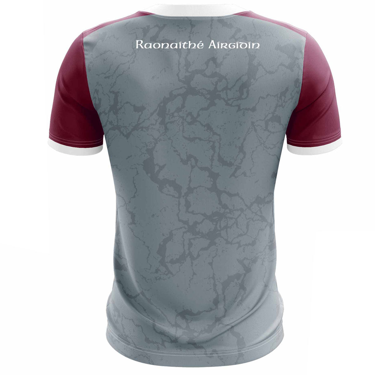 Mc Keever Argideen Rangers GAA Training Jersey - Adult - Grey/Maroon