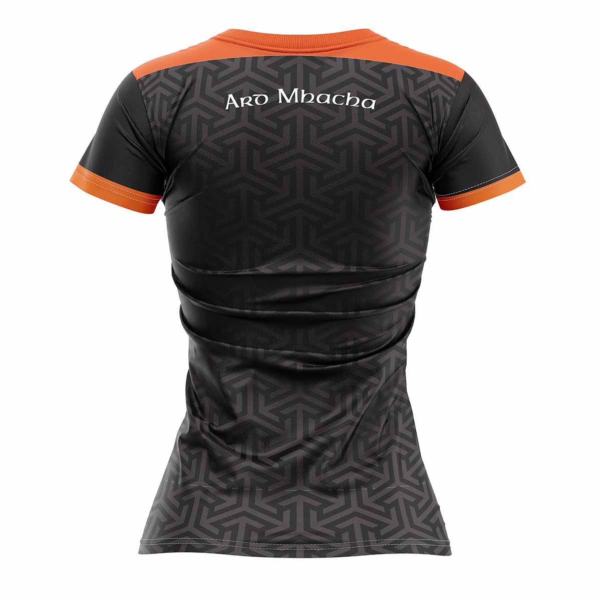 Mc Keever Armagh Camogie Official Training Jersey - Youth - Black/Orange