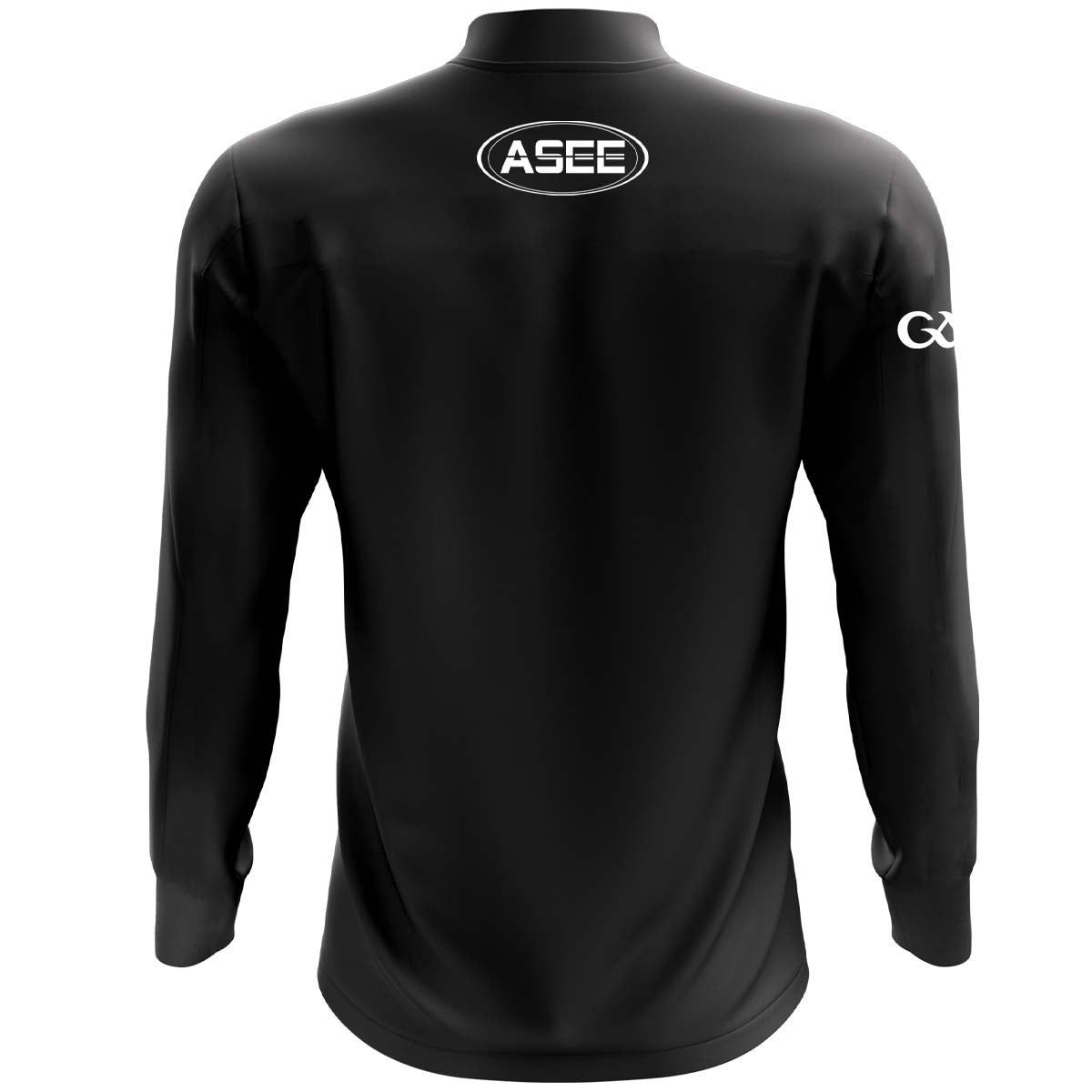 Mc Keever Armagh GAA Official Vital Lightweight 1/4 Zip Top - Youth - Black/White