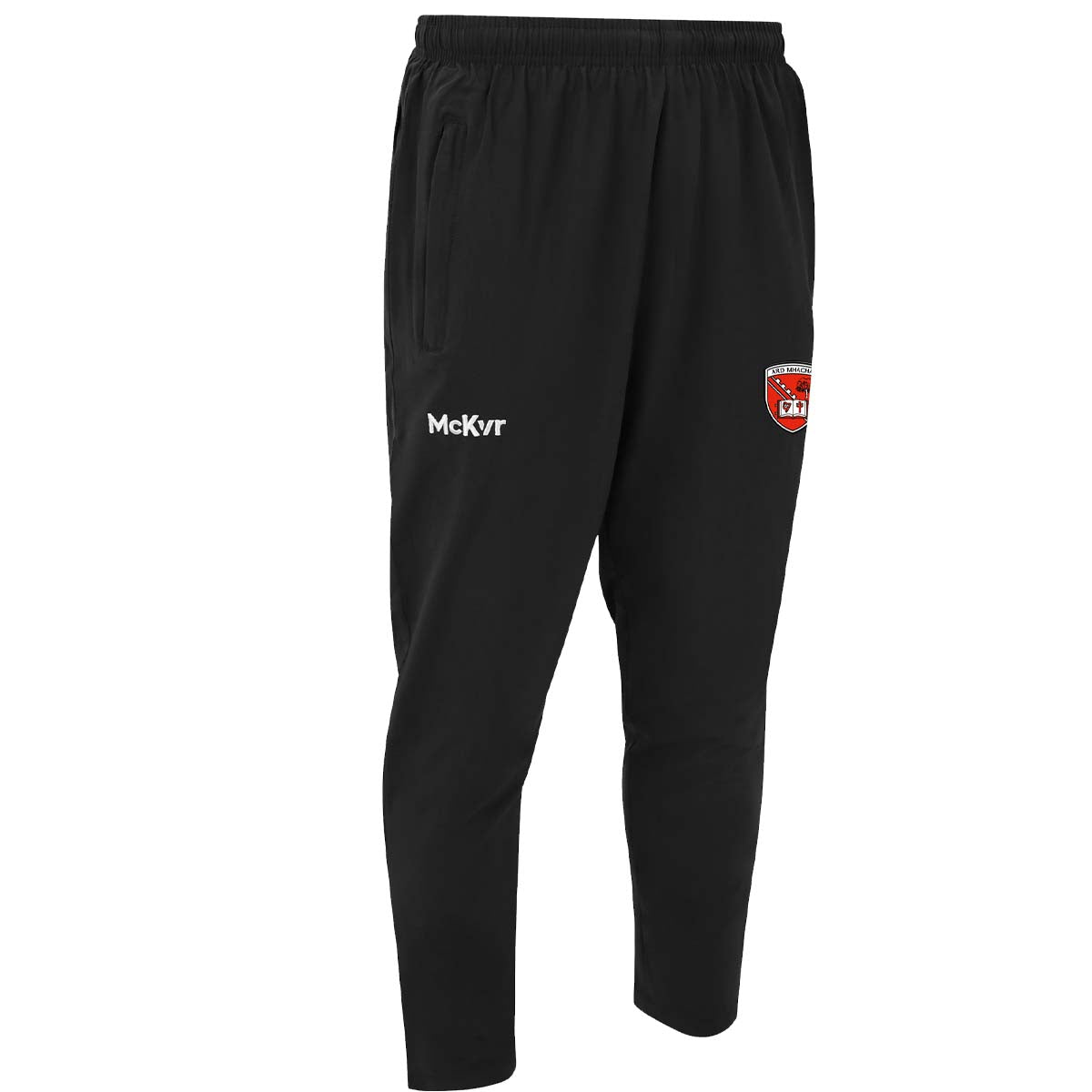 Mc Keever Armagh GAA Official Vital Tapered Pants - Adult - Black/White