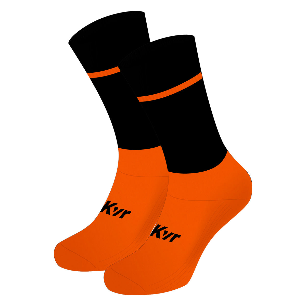 Mc Keever Armagh GAA Official Away Socks - Youth - Black/Orange