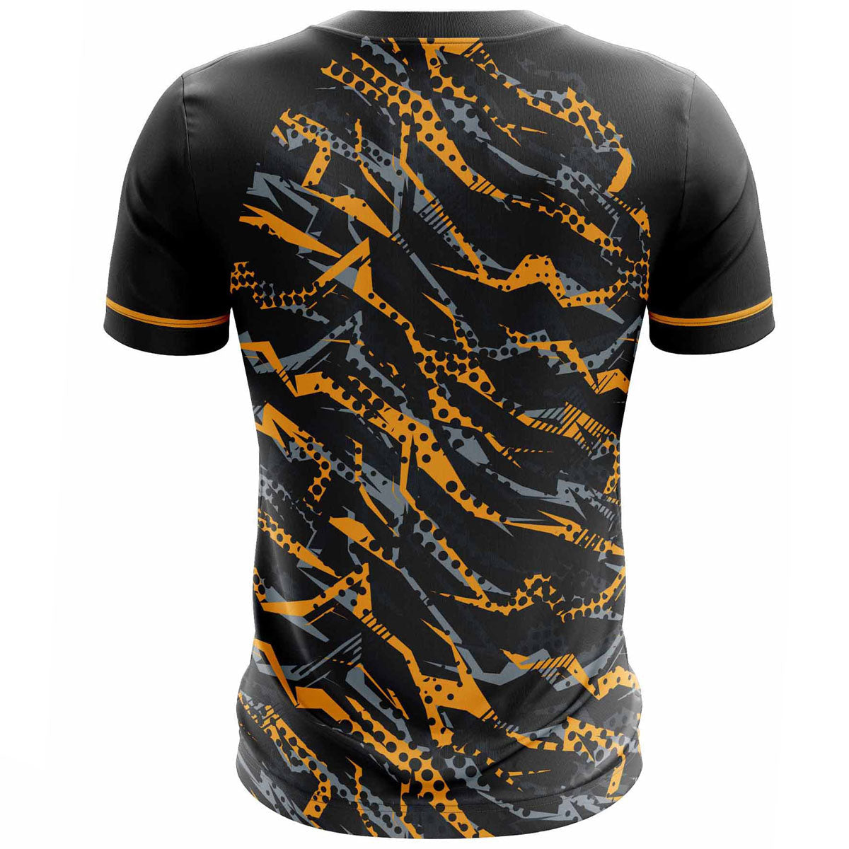 Mc Keever Ashbourne Rugby Club No.3 Training Jersey - Adult - Black/Amber