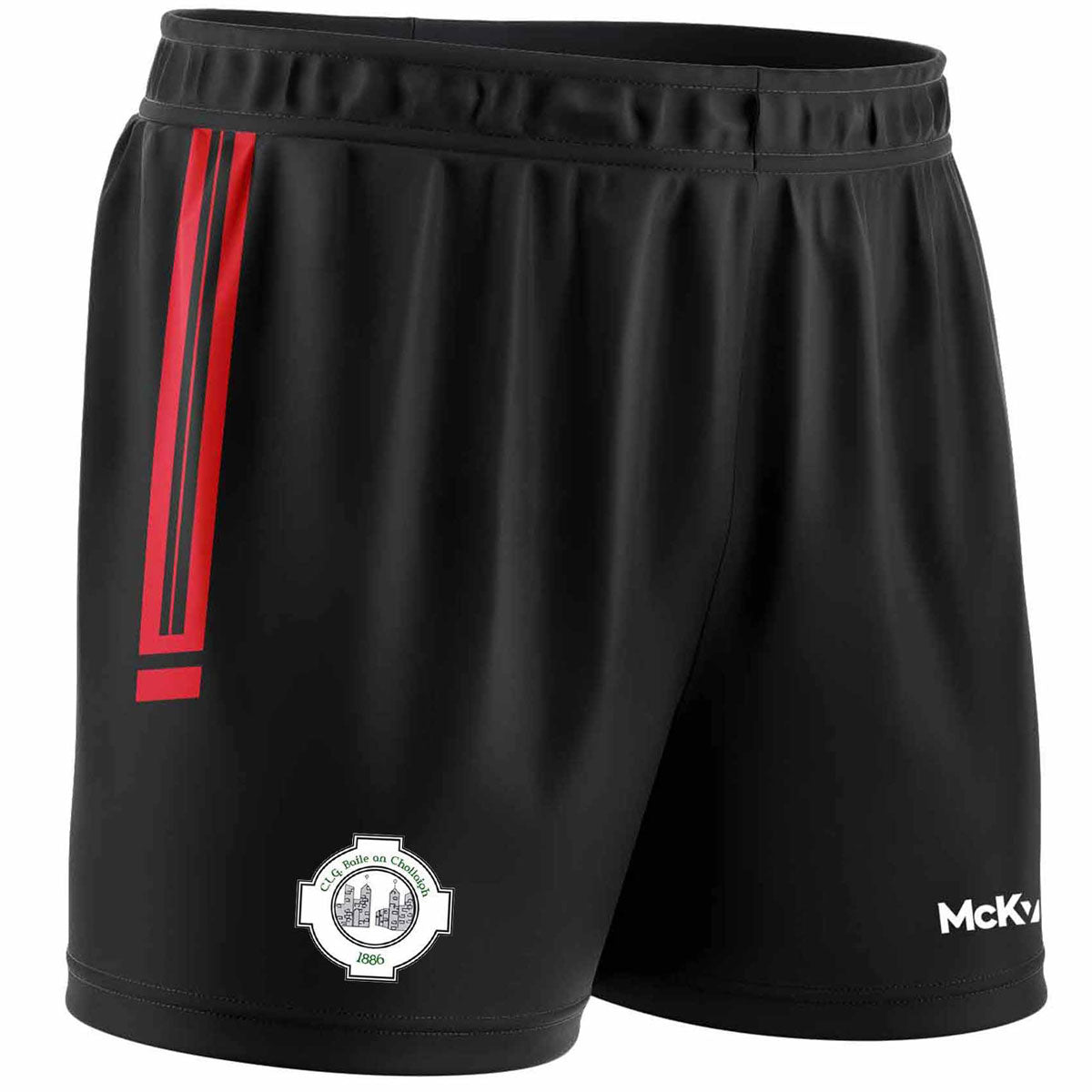 Mc Keever Ballincollig GAA Training Short - Adult - Black/Red