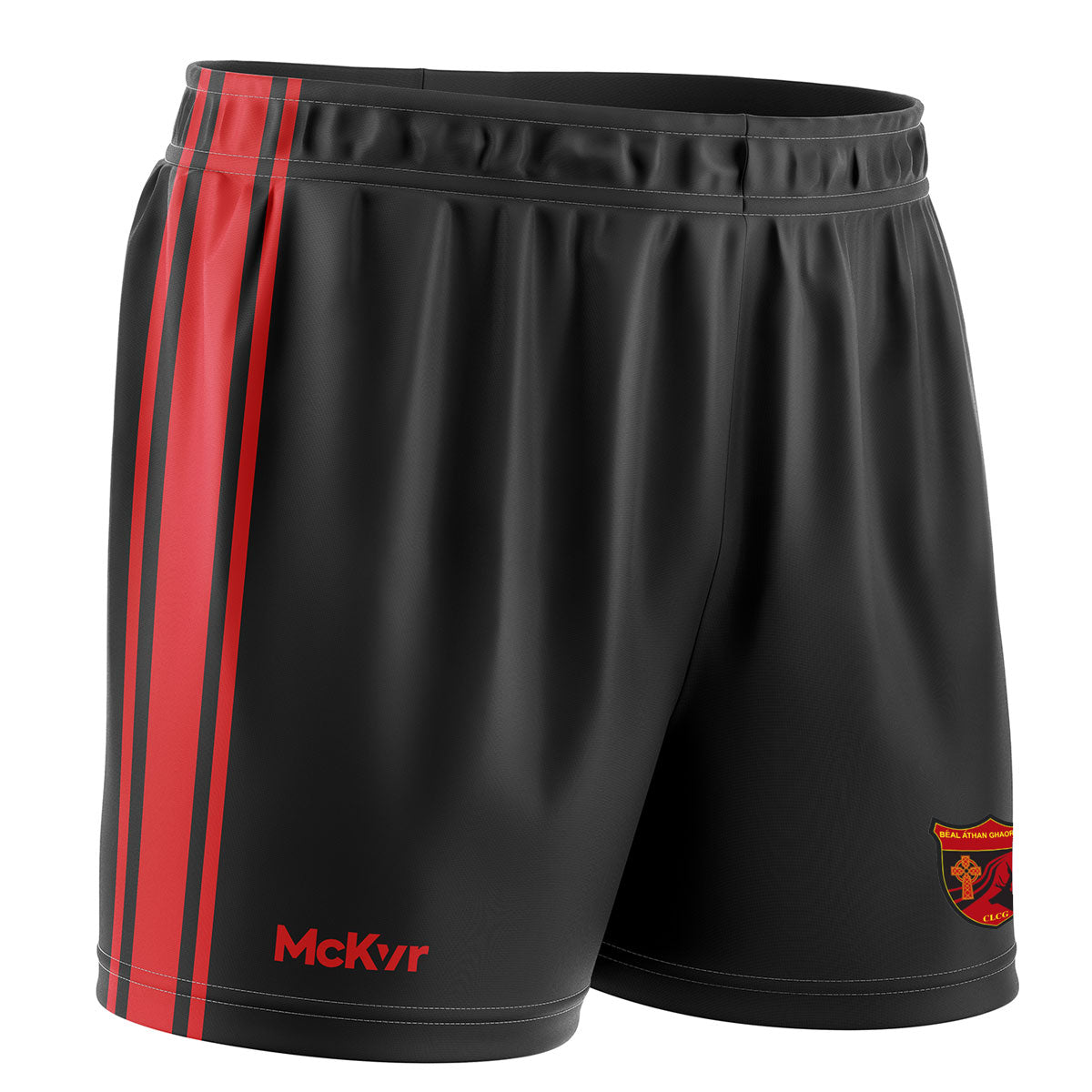 Mc Keever Ballingeary GAA Core 22 GAA Shorts - Youth - Black/Red