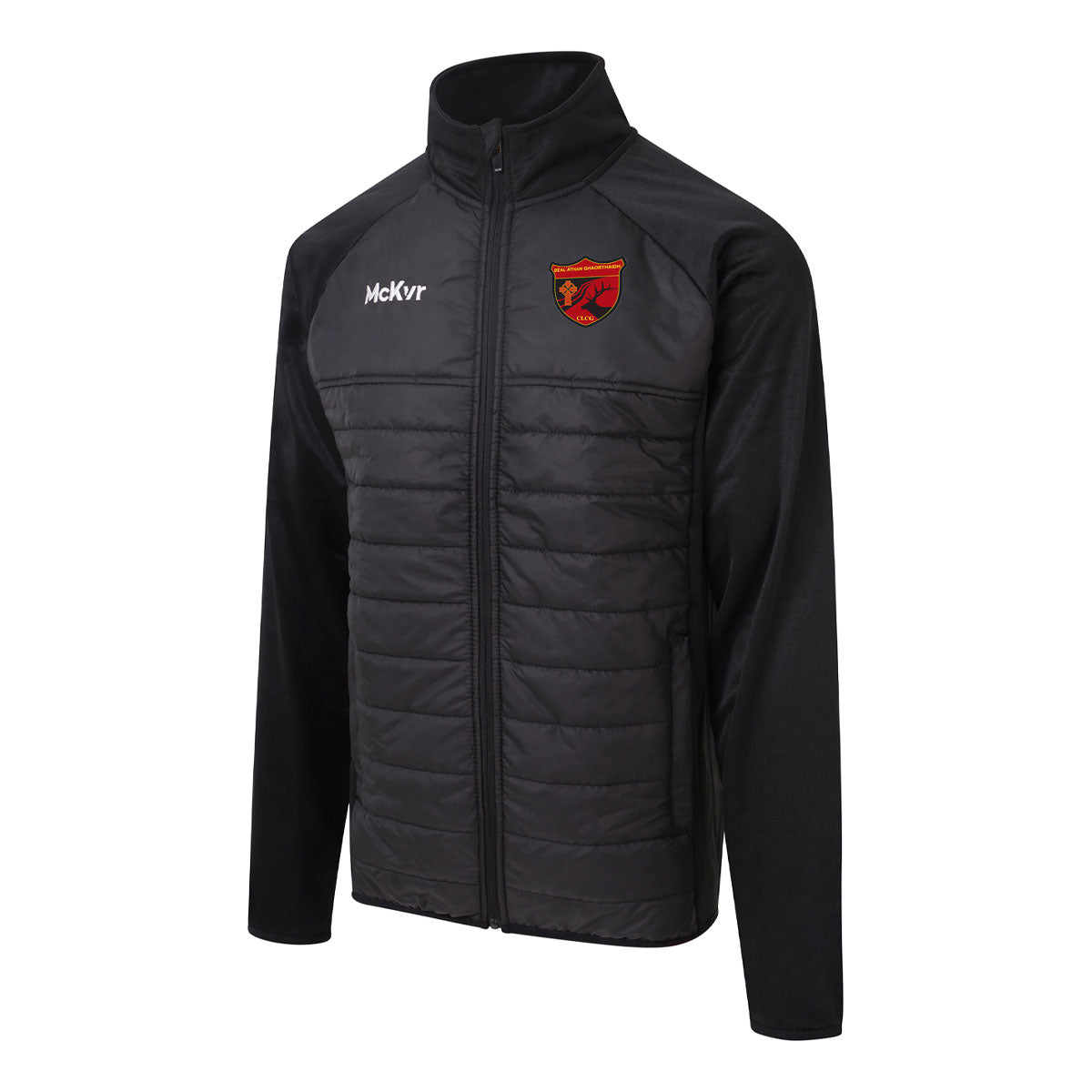 Mc Keever Ballingeary GAA Core 22 Hybrid Jacket - Adult - Black