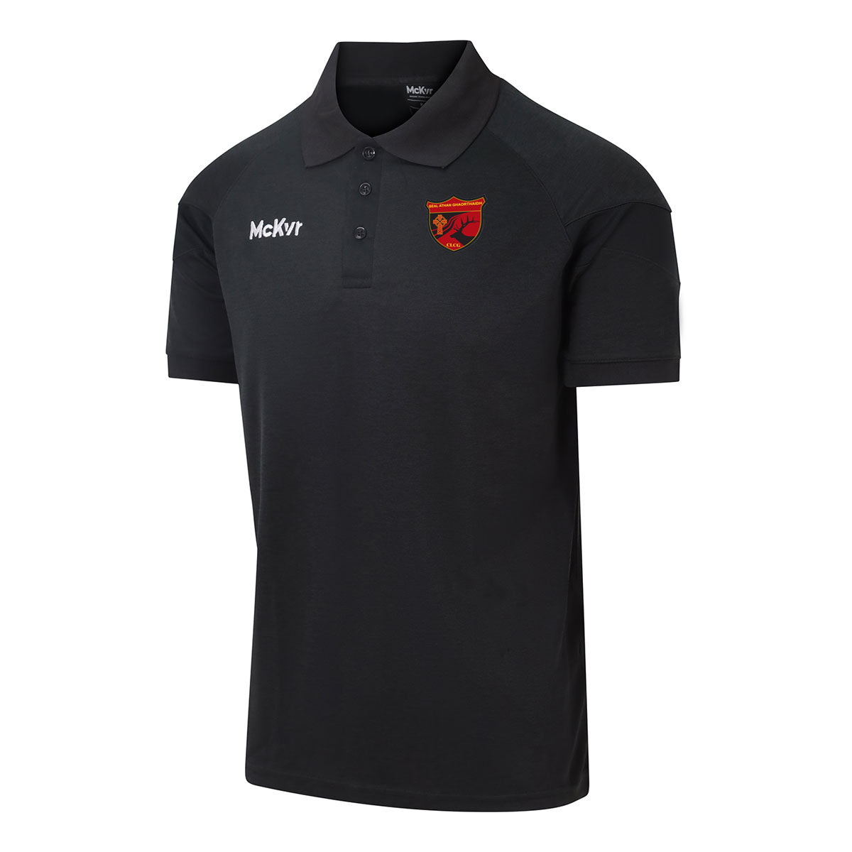 Mc Keever Ballingeary GAA Core 22 Polo Top - Adult - Black