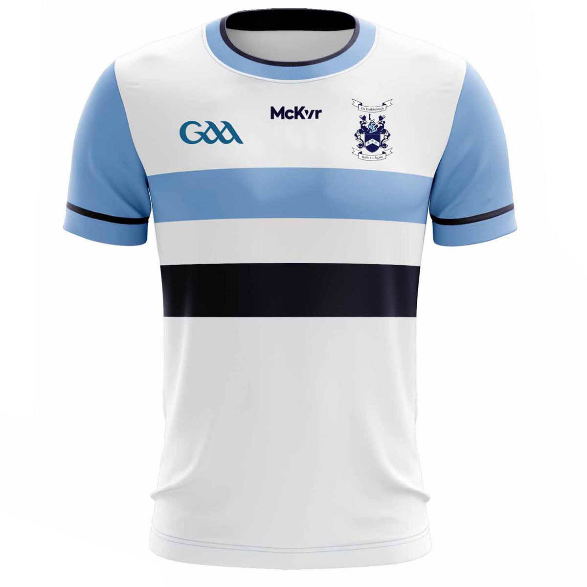 Mc Keever Ballyhegan Davitts GAA Training Jersey - Adult - White Player Fit