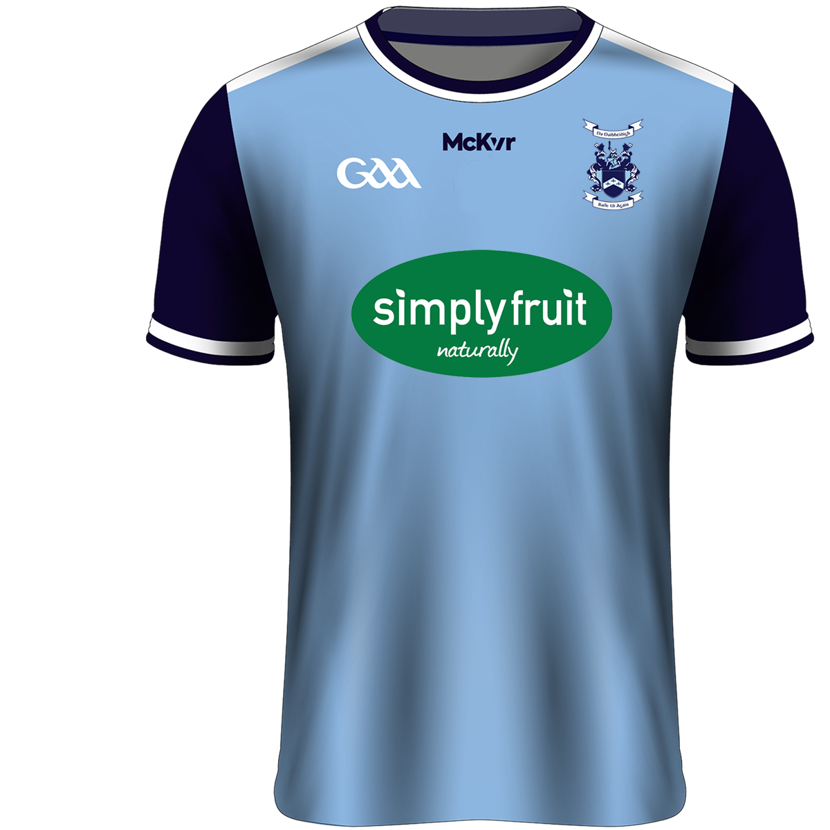 Mc Keever Ballyhegan Davitts Home Jersey - Adult - Blue