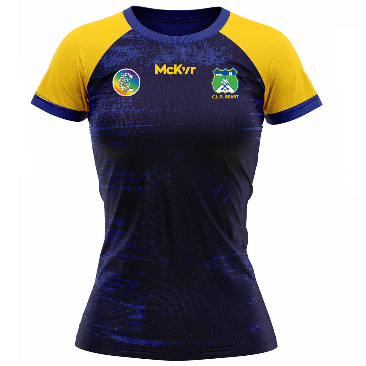 Mc Keever Beart Camogie Training Jersey - Womens - Navy/Yellow