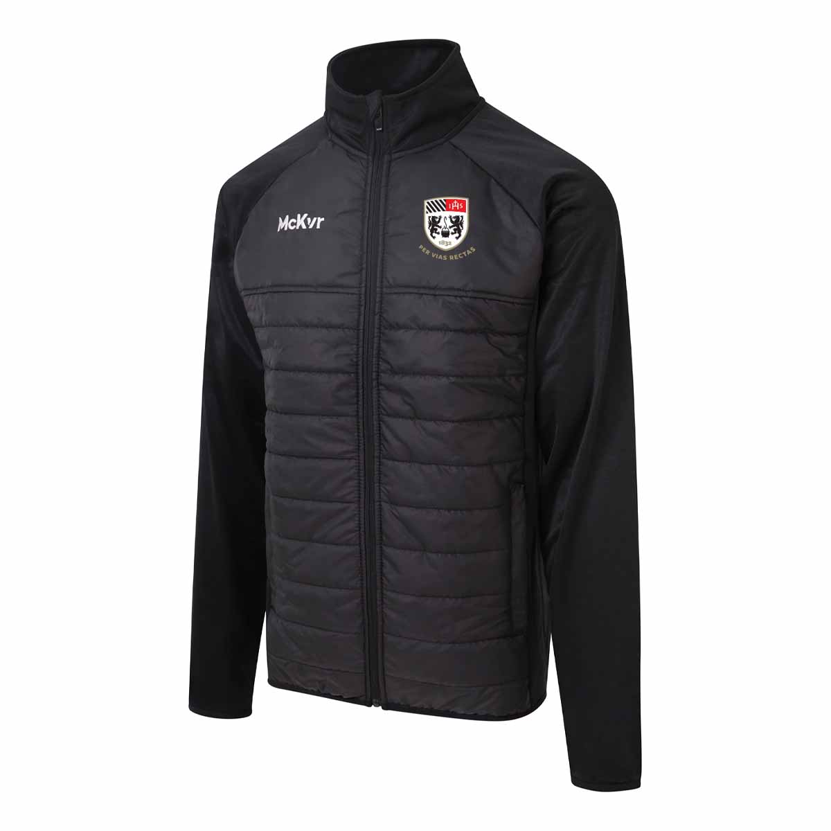 Mc Keever Belvedere College Core 22 Hybrid Jacket - Adult - Black