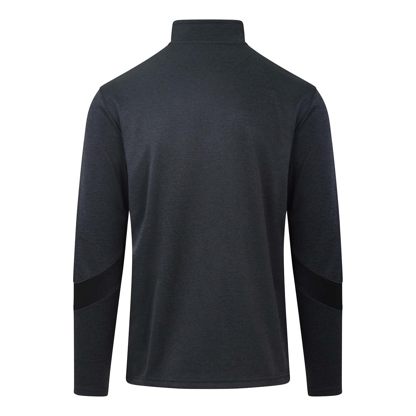 Mc Keever Boyne RFC Core 22 1/4 Zip Top - Adult - Black