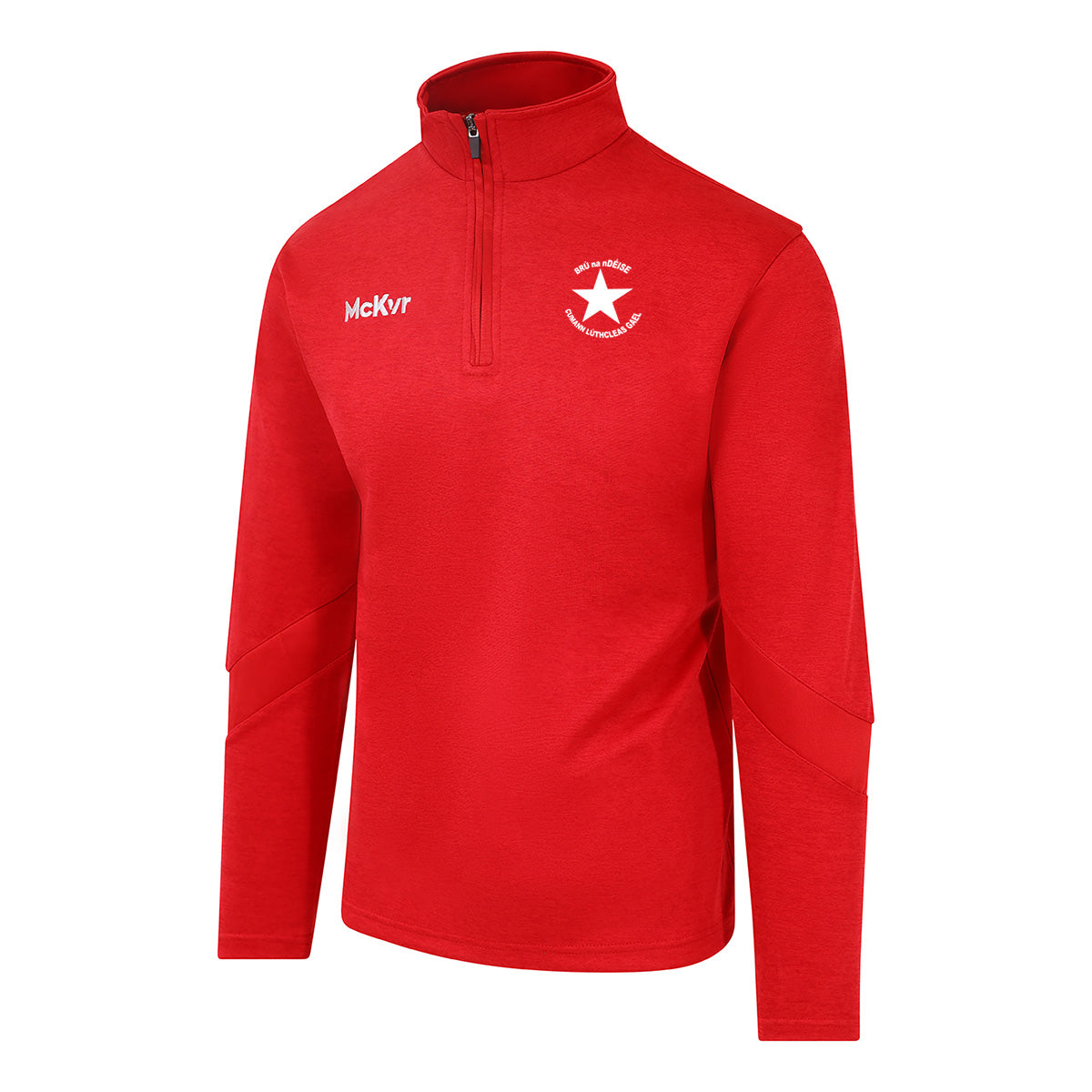 Mc Keever Bruff GAA, Limerick Core 22 1/4 Zip Top - Youth - Red