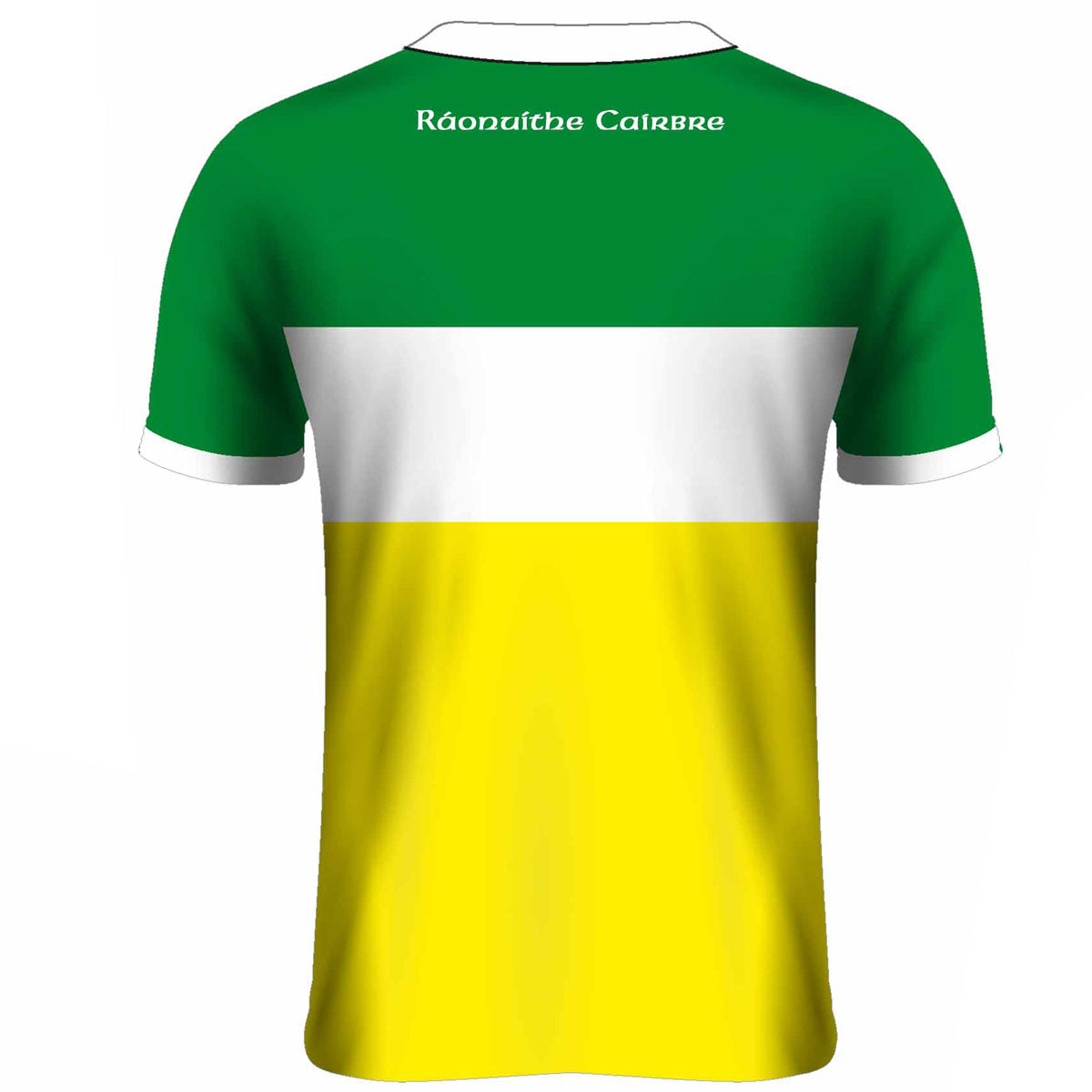 Mc Keever Carbery Rangers GAA Training Jersey - Adult - Green/White/Yellow