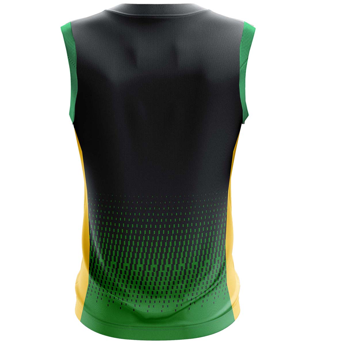 Mc Keever Carbery Rangers GAA Training Vest - Adult - Navy/Green/Yellow