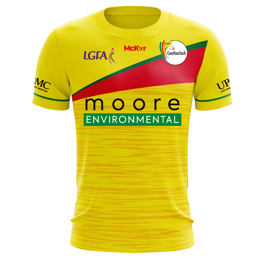 Mc Keever Carlow Ladies LGFA Official Goalkeeper Jersey - Kids - Yellow