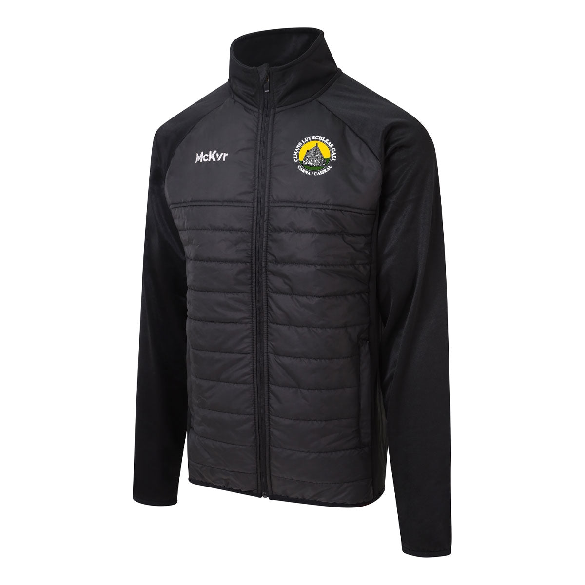 Mc Keever Carna Cashel GAA Core 22 Hybrid Jacket - Youth - Black