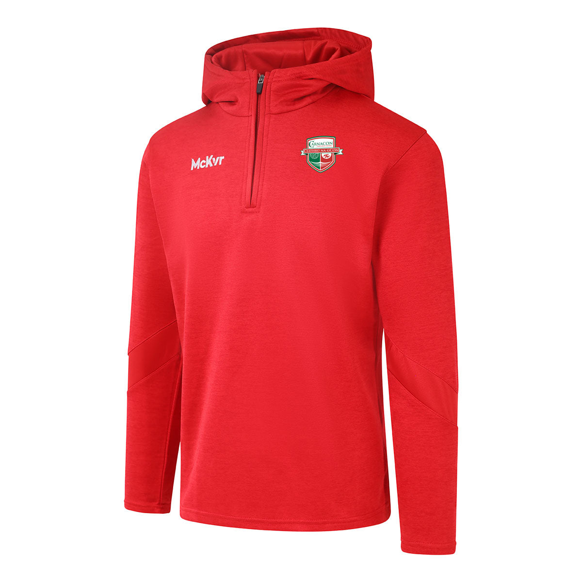 Mc Keever Carnacon Ladies GAA Core 22 1/4 Zip Hoodie - Adult - Red