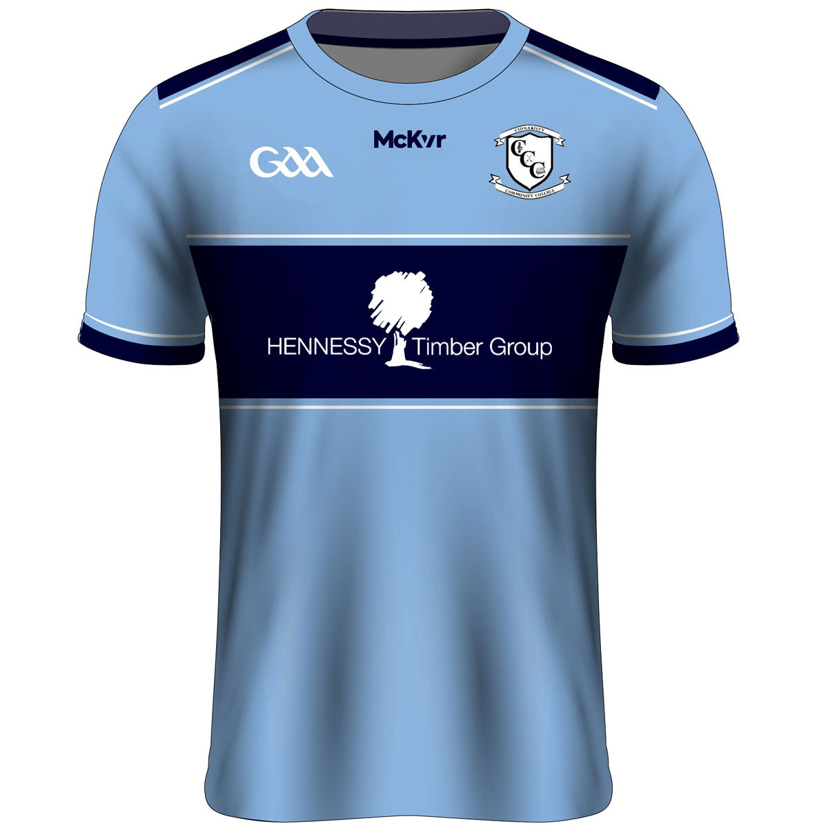 Mc Keever Clonakilty Community College Playing Jersey - Adult - Blue Player Fit