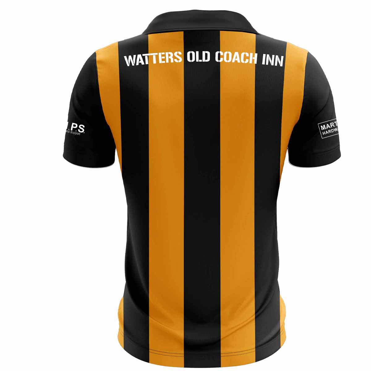 Mc Keever Crossmaglen Rangers GAA Playing Jersey - Adult - Black/Amber