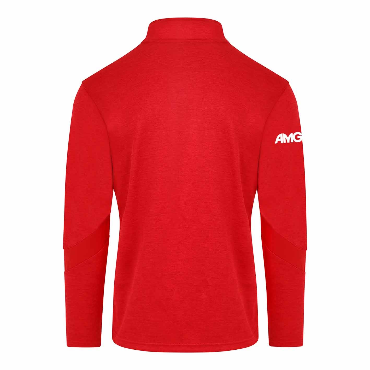 Mc Keever Cuala GAA Core 22 1/4 Zip Top - Adult - Red