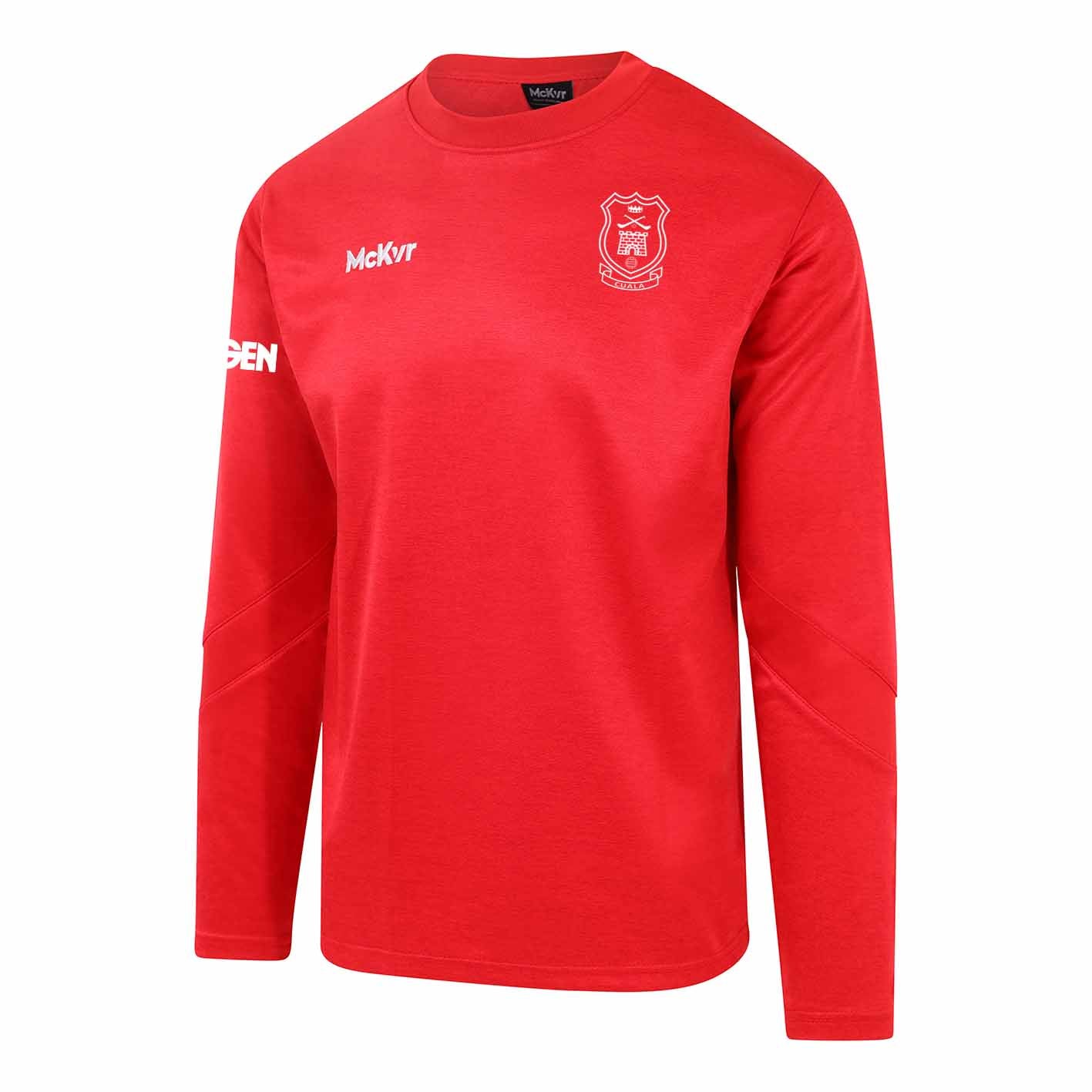 Mc Keever Cuala GAA Core 22 Sweat Top - Adult - Red