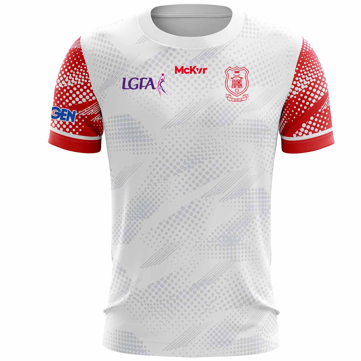 Mc Keever Cuala LGFA Training Jersey - Womens - White