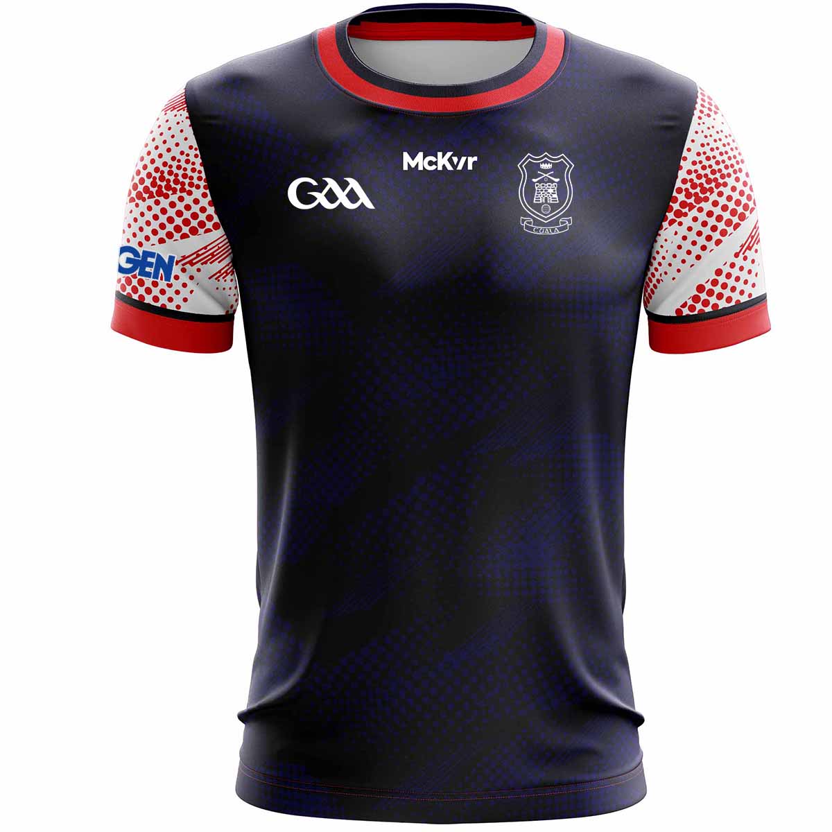 Mc Keever Cuala GAA Training Jersey - Adult - Navy Player Fit