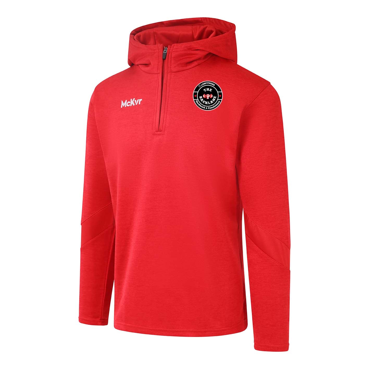 Mc Keever DB Fitness Core 22 1/4 Zip Hoodie - Adult - Red