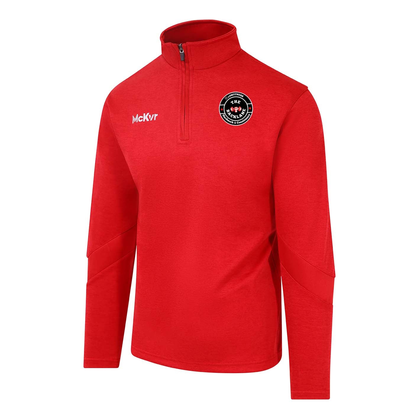 Mc Keever DB Fitness Core 22 1/4 Zip Top - Adult - Red