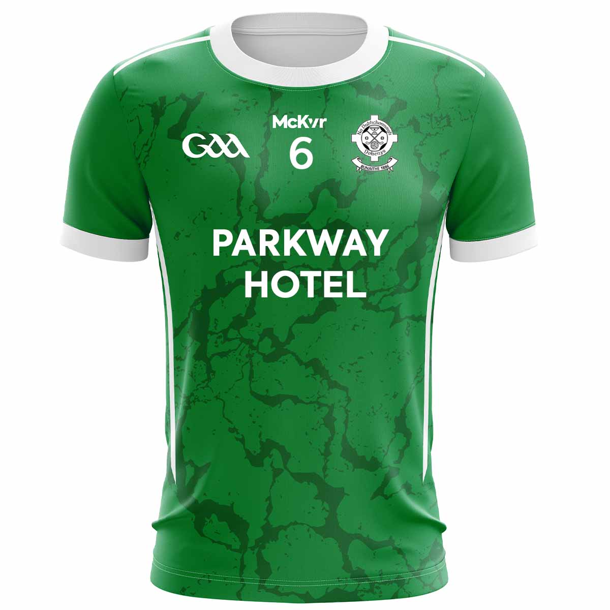 Mc Keever Doheny's GAA Numbered Match Jersey - Adult - Green Player Fit