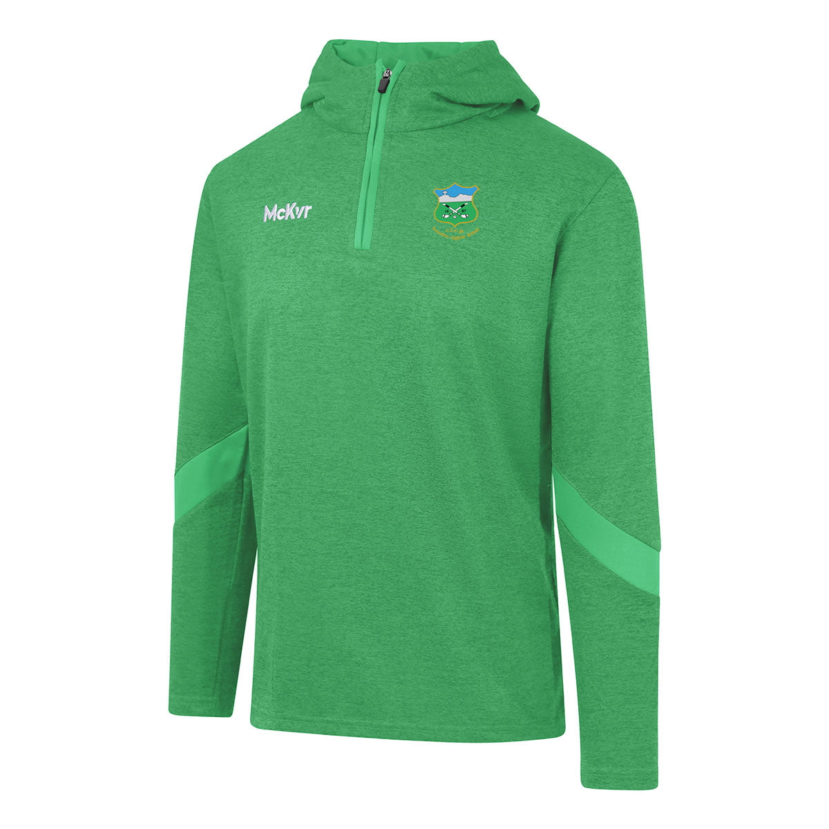 Mc Keever Drom & Inch GAA Core 22 1/4 Zip Hoodie - Adult - Green