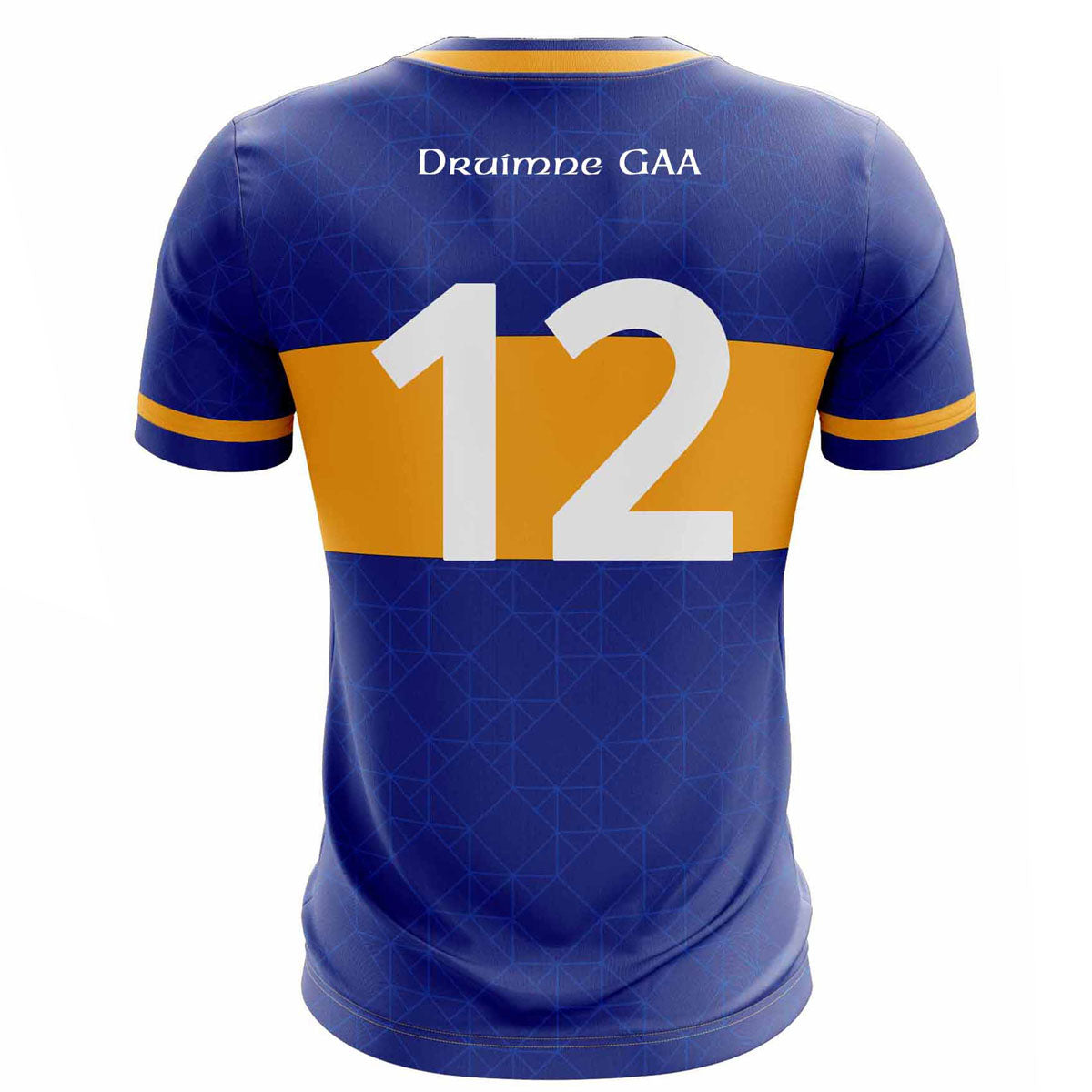 Mc Keever Dromina GAA Numbered Match Jersey - Adult - Royal Player Fit