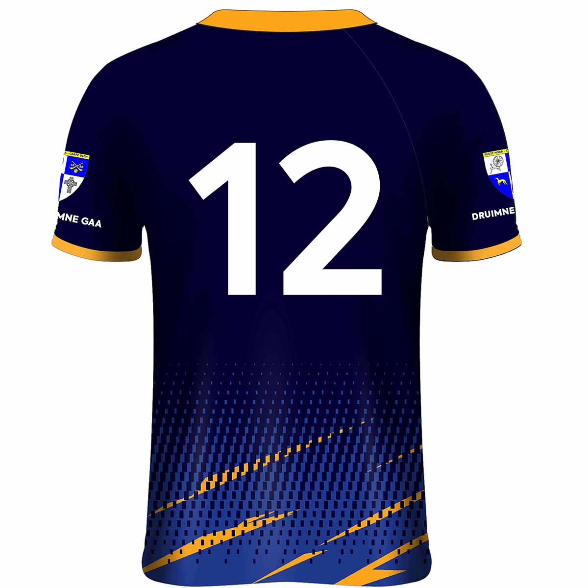 Mc Keever Dromina GAA Numbered Match Jersey - Youth - Navy