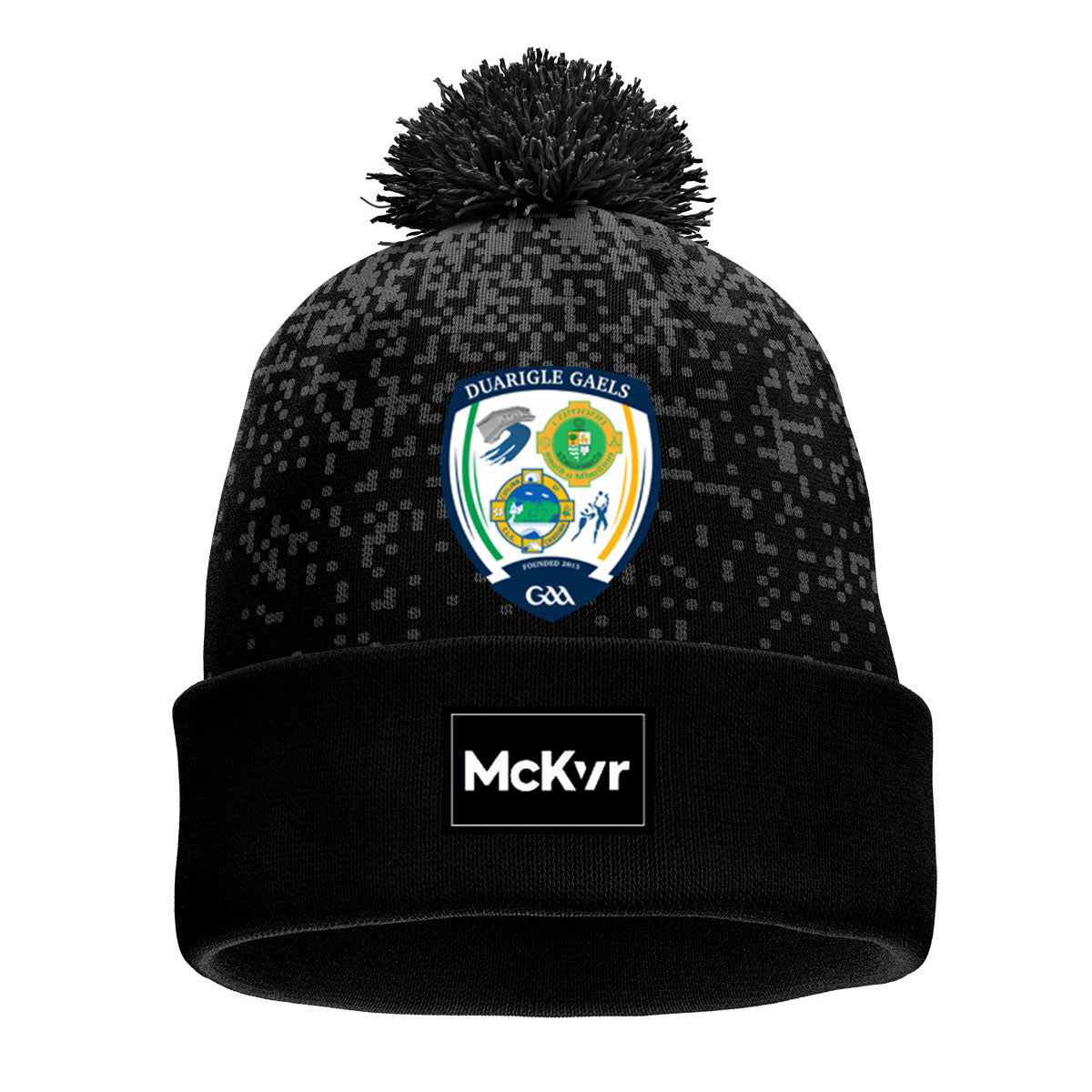 Mc Keever Duarigle Gaels Core 22 Bobble Hat - Adult - Black/Grey