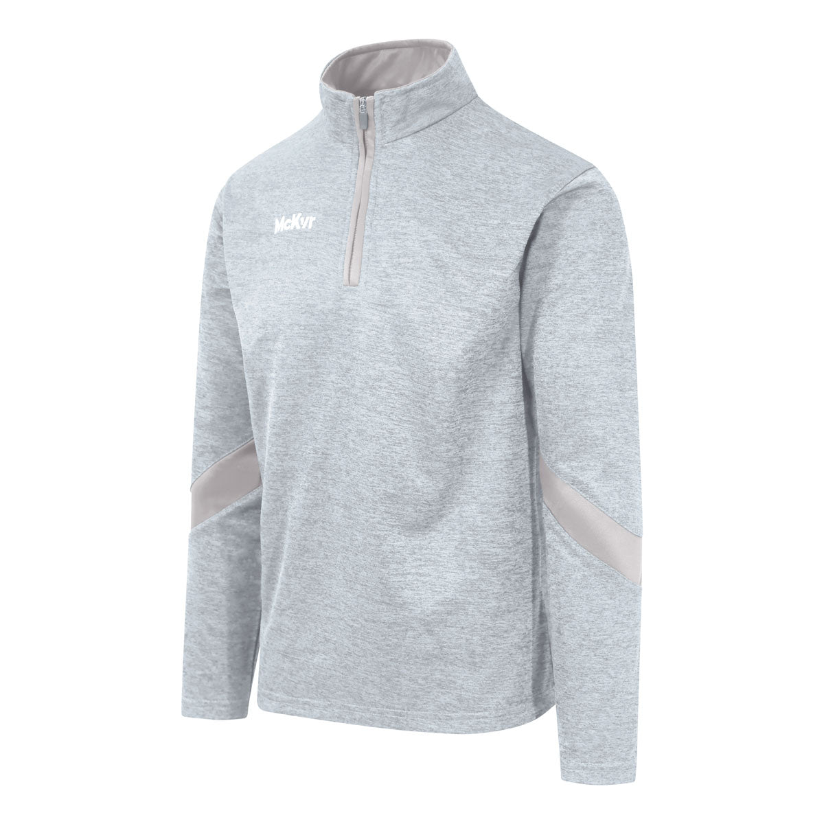 Mc Keever Core 22 1/4 Zip Top - Adult - Grey