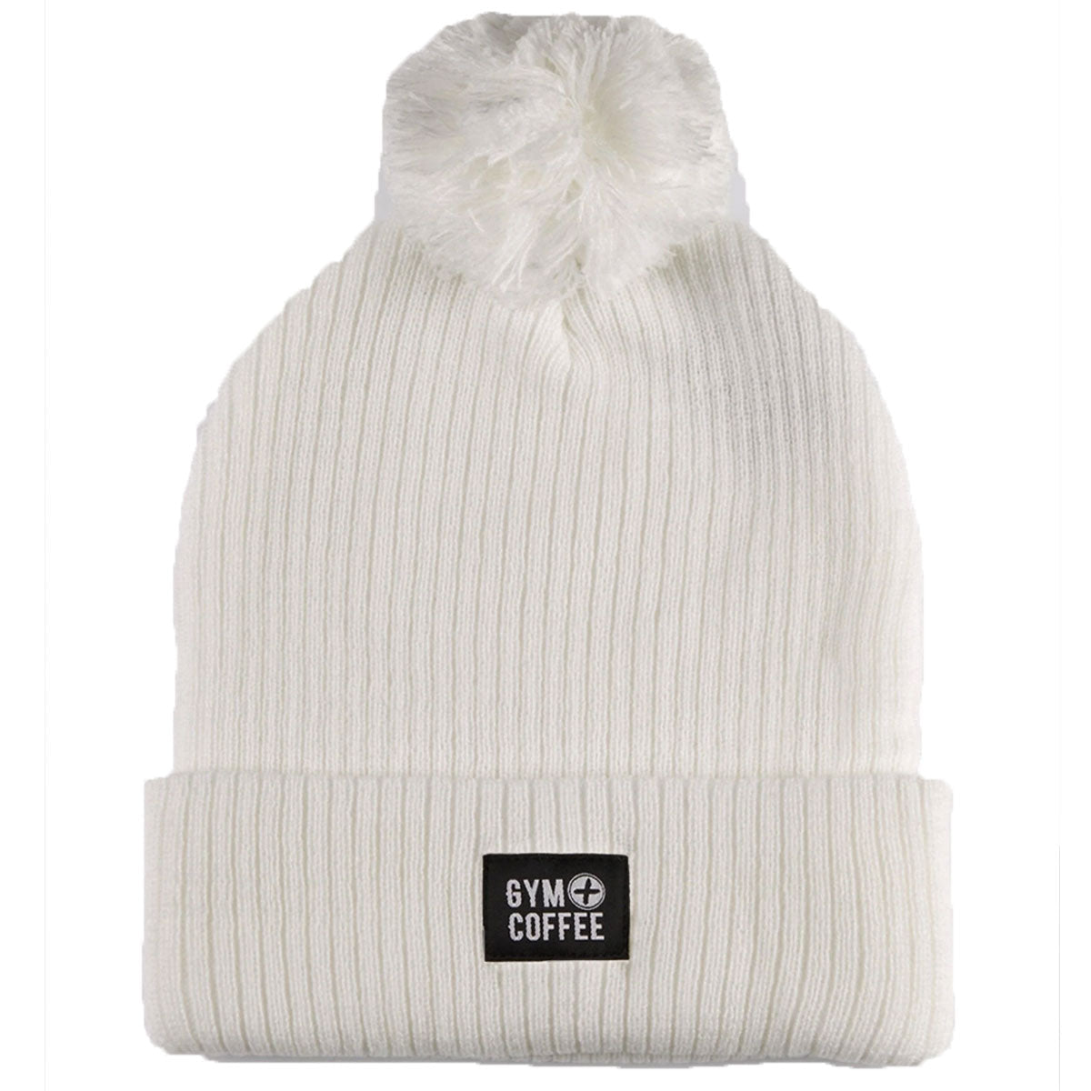 Gym+Coffee Bobble Beanie - Cloud