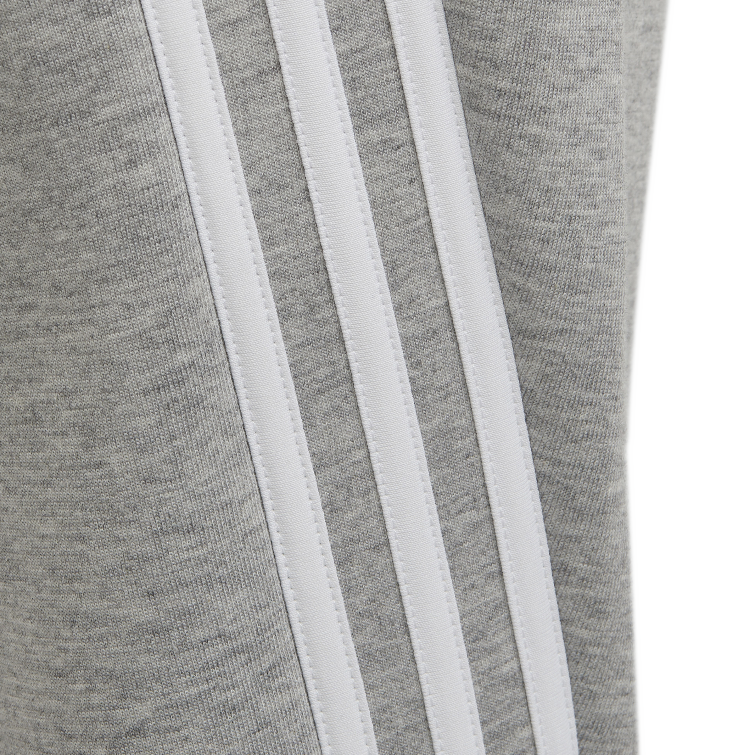 adidas Future Icons 3 Stripes Tapered Leg Joggers - Boys - Medium Grey Heather