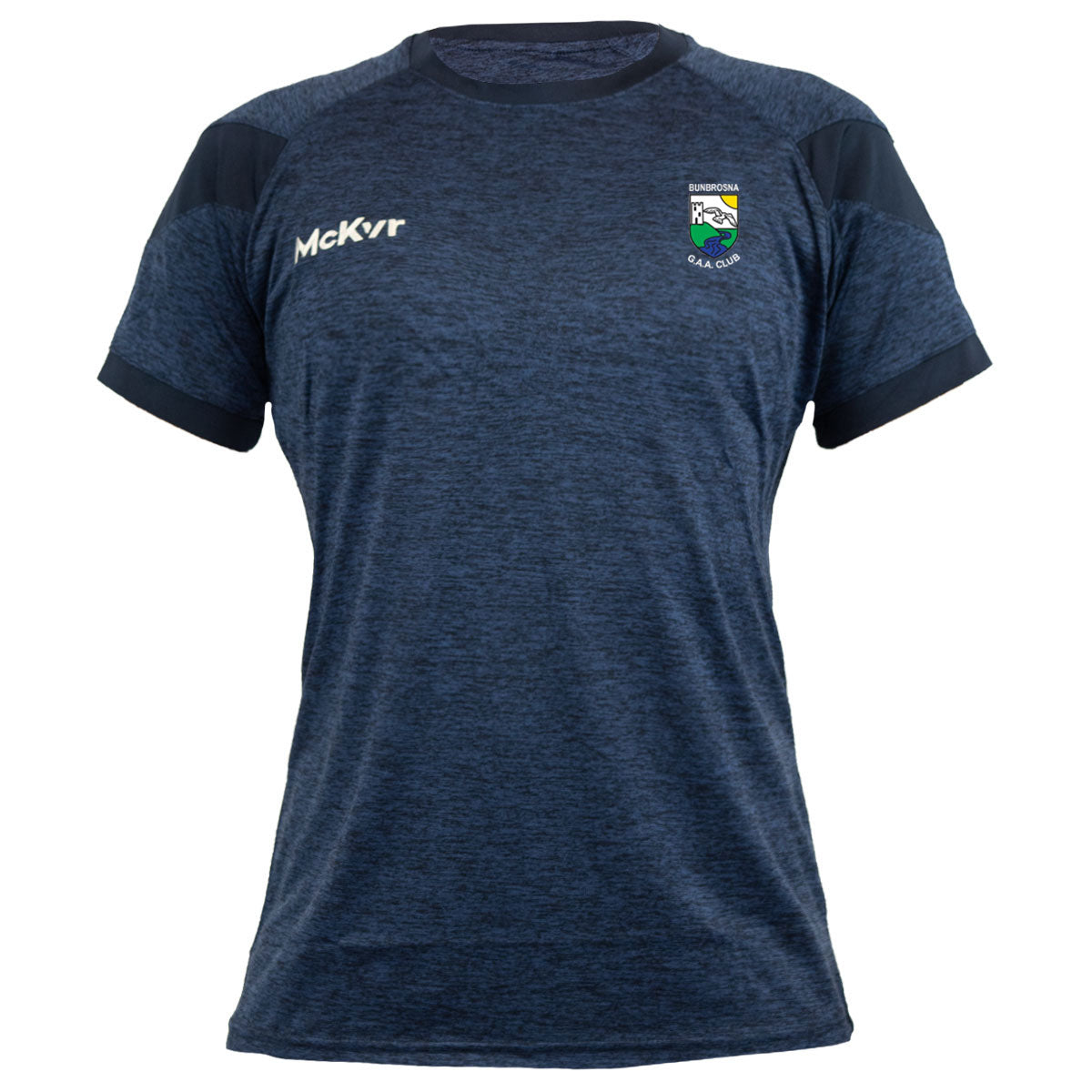 Mc Keever Bunbrosna GAA Core 22 T-Shirt - Womens - Navy