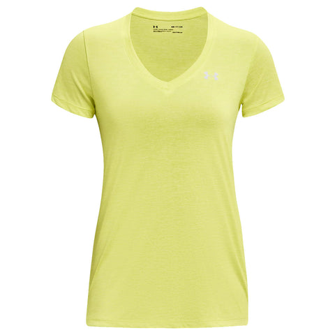 Under Armour Womens Train Seamless Tank Top, Grove Green / White